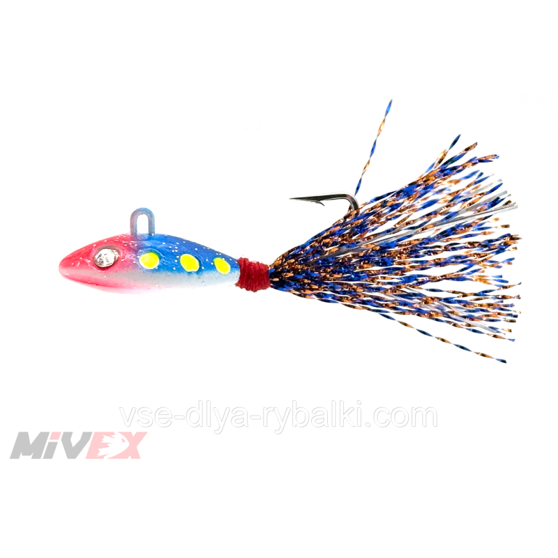 Балансир Jig Tail MIVEX Micron KR-1 18 мм 4 гм NRH + Swarovski EYE
