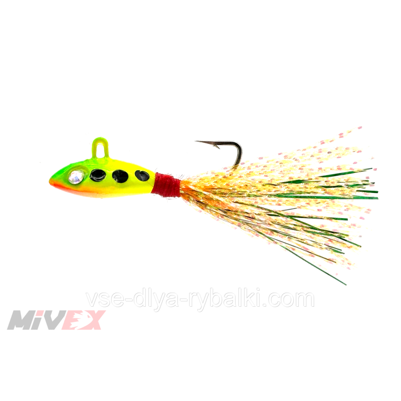 Балансир Jig Tail MIVEX Micron KR-1 18 мм 4 гм ZER + Swarovski EYE