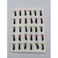 Мормішка ручна робота чортик вольфрам No 2