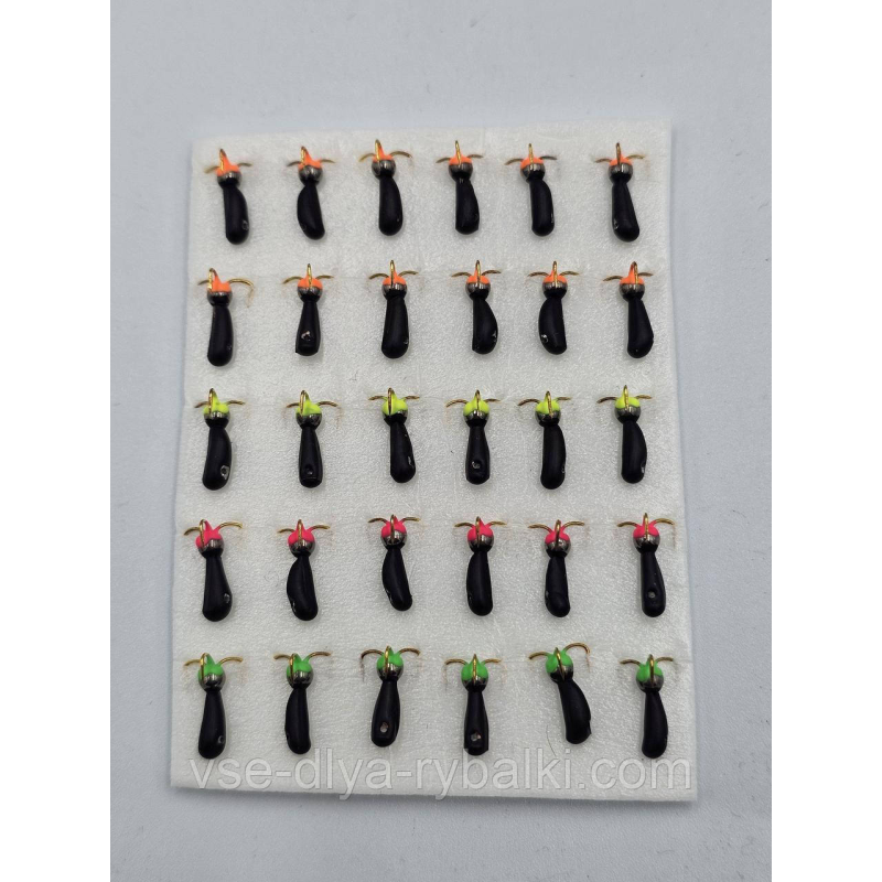 Мормішка ручна робота чортик вольфрам No 2