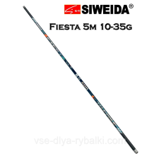 Вудка без кілець Siweida Fiesta Pole 5 м 10-35г