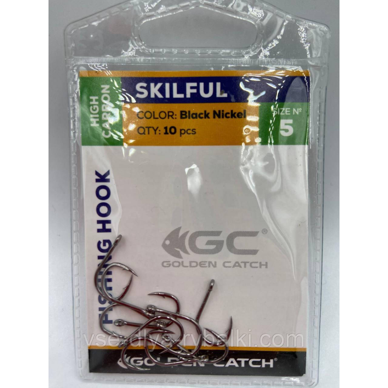 Гачки Golden catch Skilful №5
