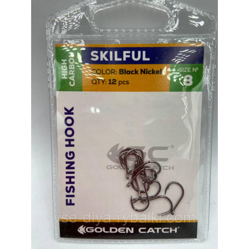 Гачок Golden catch Skilful №8