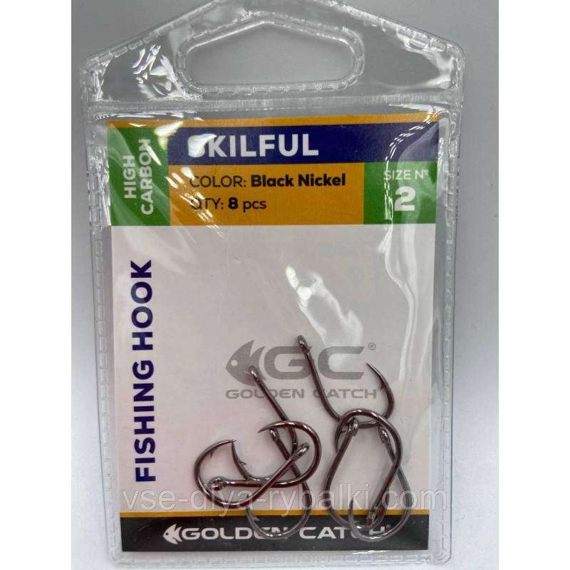 Гачки Golden catch Skilful №2