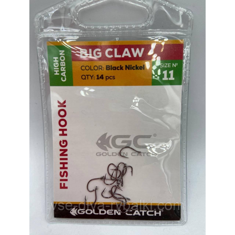 Гачки Golden catch Big Claw №11