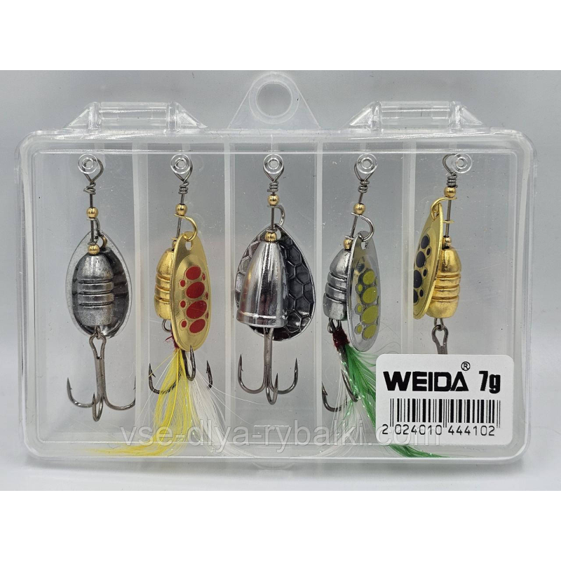 Набір вертушок Weida 7 гм