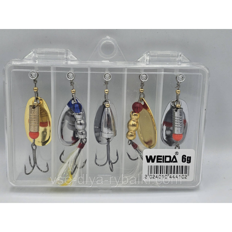 Набір вертушок Weida 6 гм