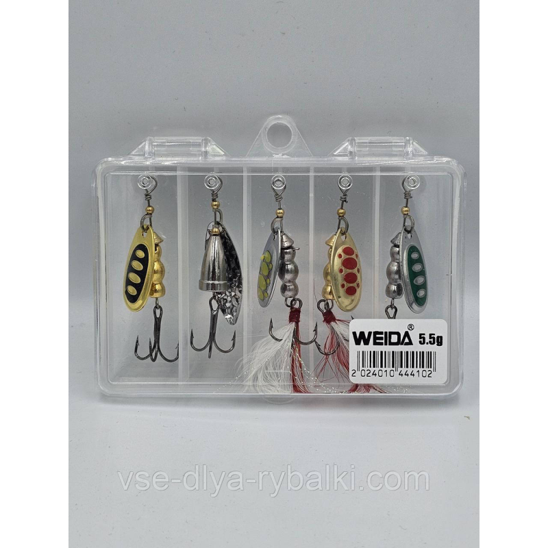 Набір вертушок Weida 5,5 грм