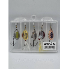 Набір вертушок Weida 5 гм