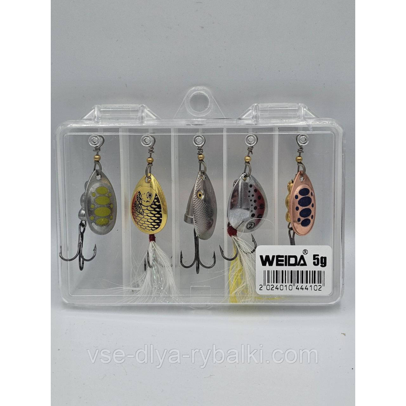 Набір вертушок Weida 5 гм
