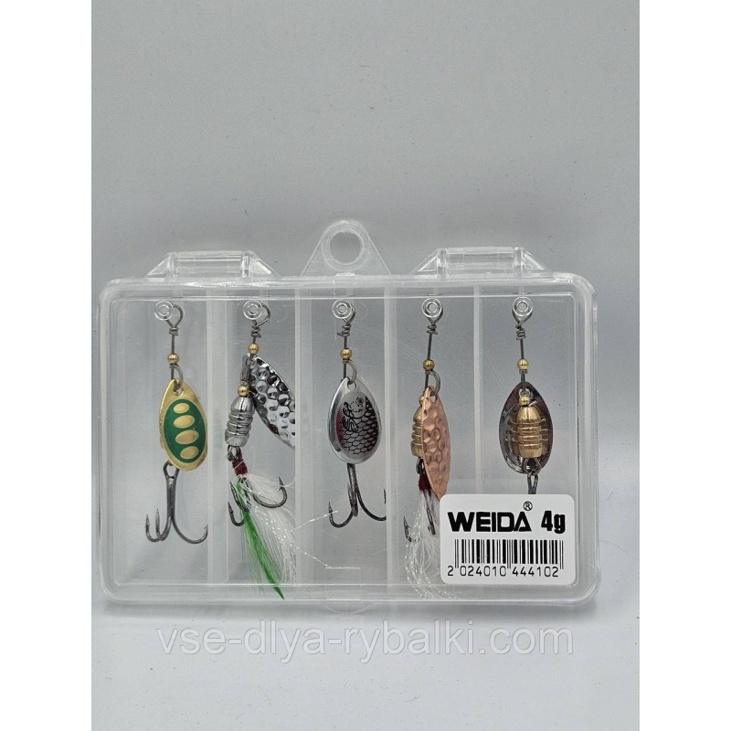 Набір вертушок Weida 4 гм
