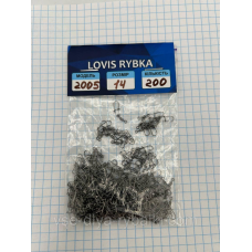 Карабін із вертлюгом американка 2005 No14 200 шт.