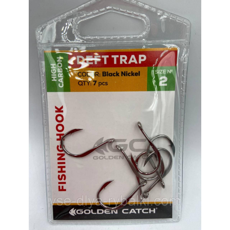 Гачки Golden catch Deft trap №2