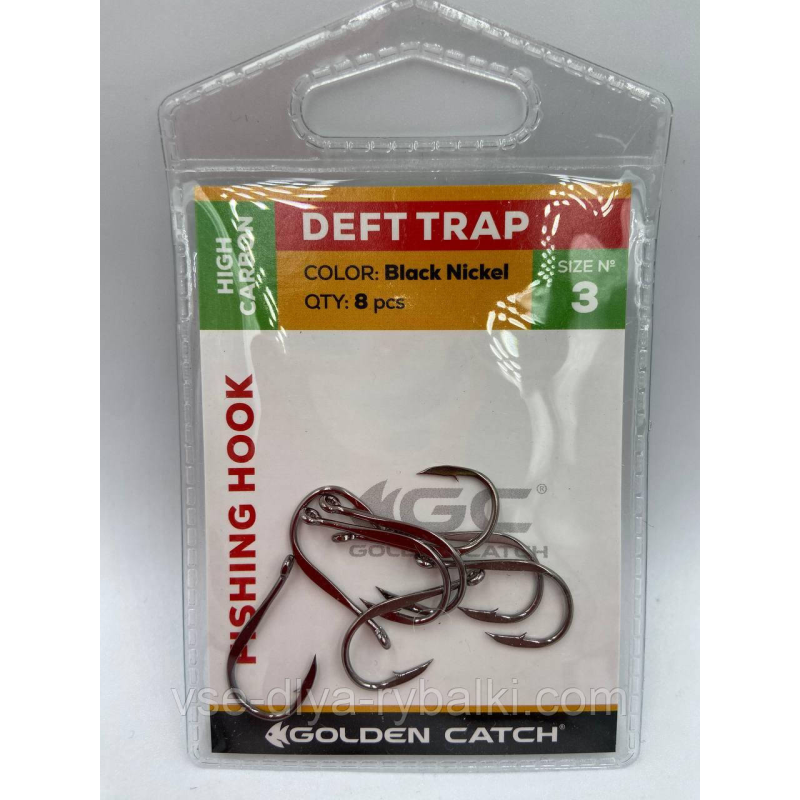 Гачки Golden catch Deft trap №3