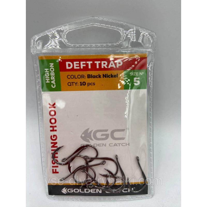 Гачки Golden catch Deft trap №5