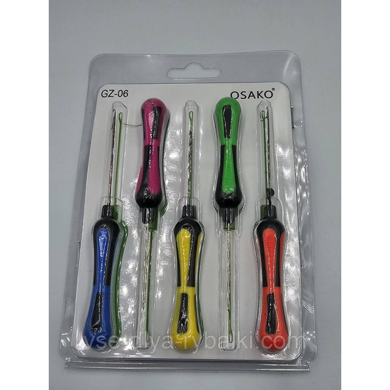 Набір рибальських інструментів чотири голоки-зворотки та сверло GZ-06