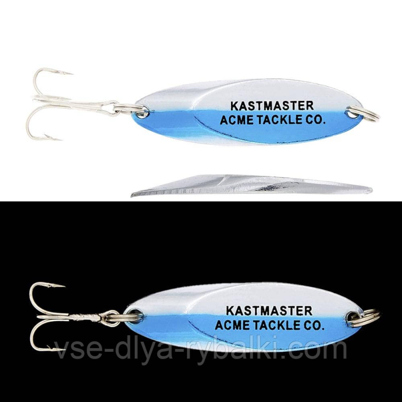 Блесна Kastmaster 14г silver/blue