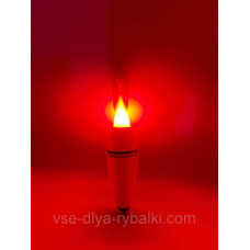 Поплавець на толстовбурці подовжений із підсвіткою 100 гм