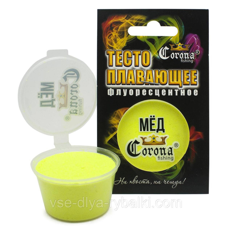 Тісто Corona плавальне флуоресцентне — Мед