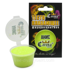 Тісто Corona плавальне флуоресцентне — Аніс