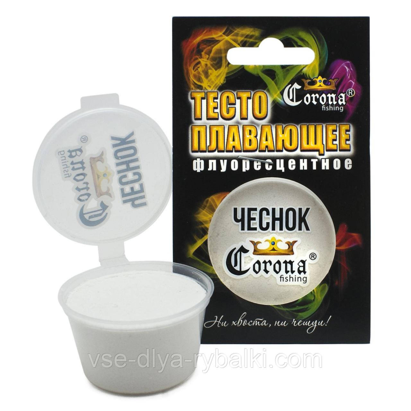 Тісто Corona плавальне флуоресцентне — Часник