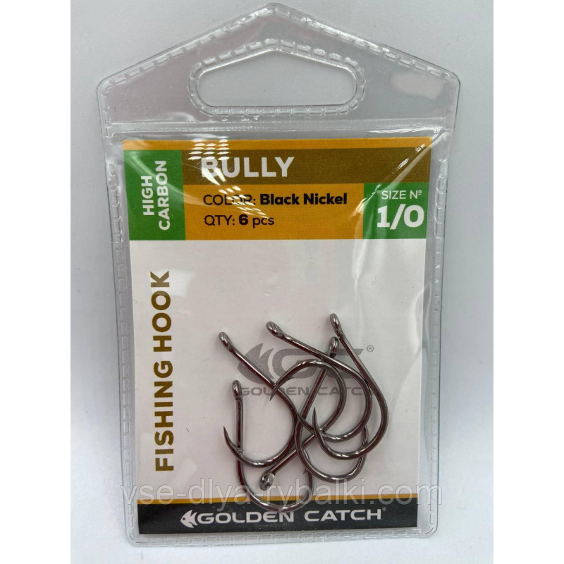 Гачки Golden catch Bully №1/0
