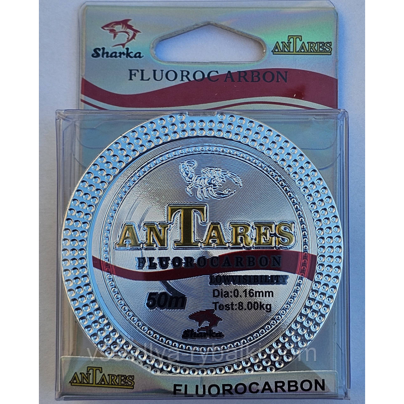 Волосінь Fluorocarbon Antares Shark 50 м 0,16 мм