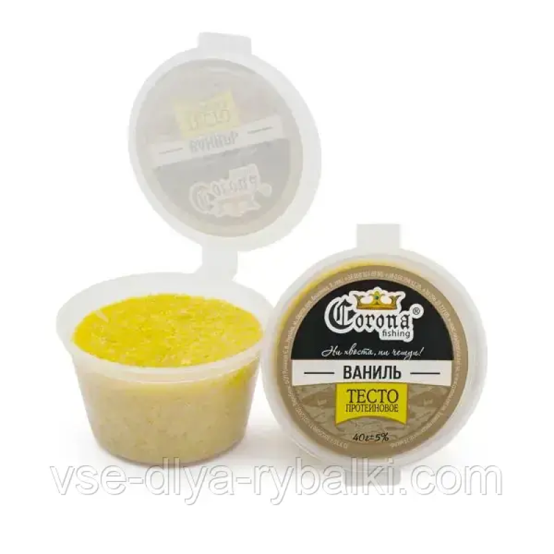 Тісто Corona протеїнове — Ваніль 40 гм