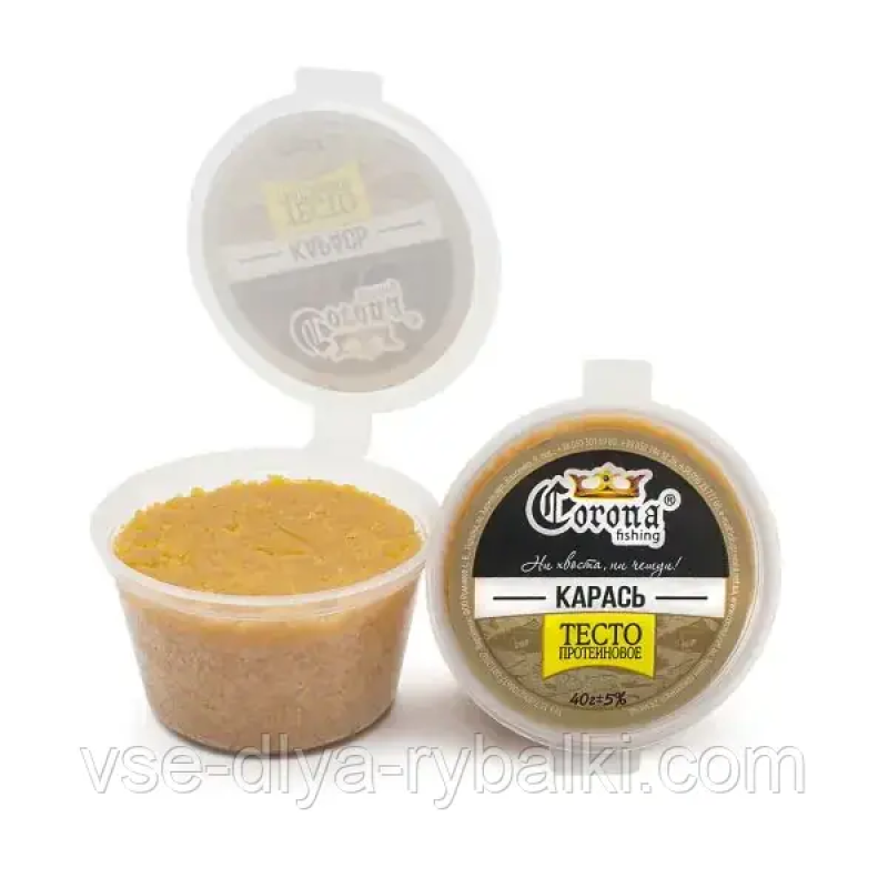 Тісто Corona протеїнове — Карась 40 гм