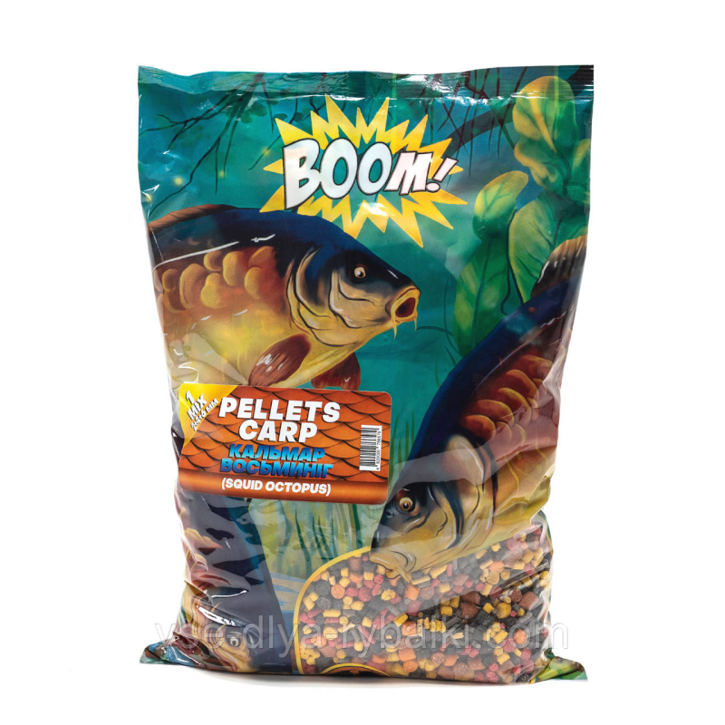 Пелетс Карповий МІХ 1 — Кальмар-Вісьминог