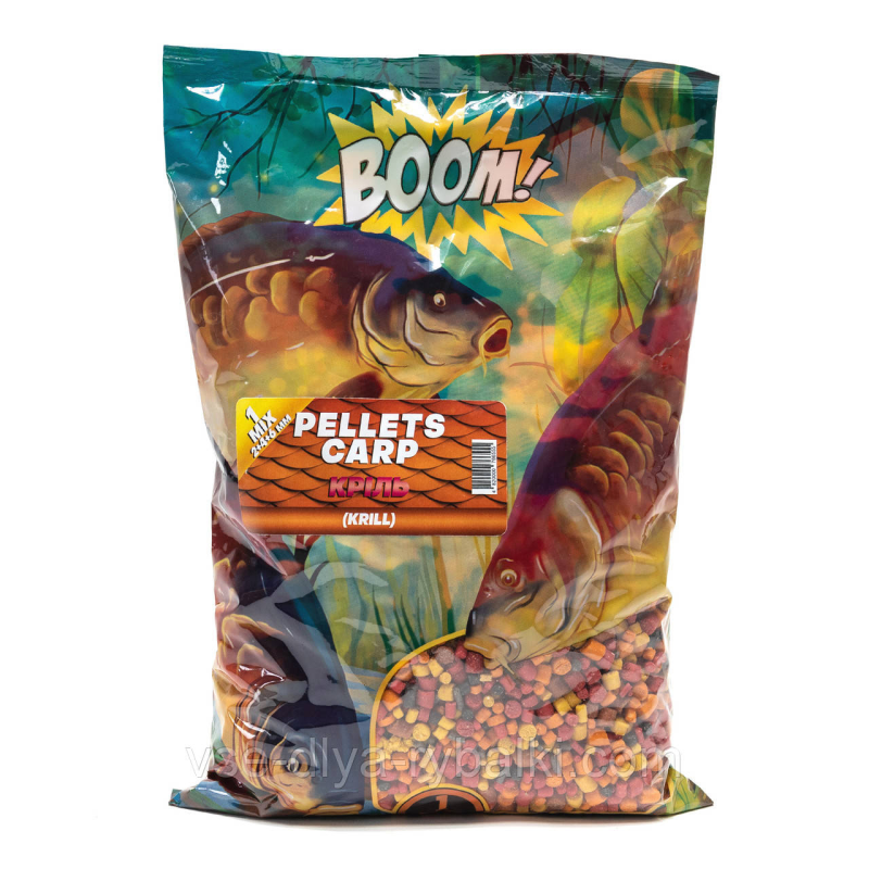 Пеллетс Карповий МІХ 1 — Криль