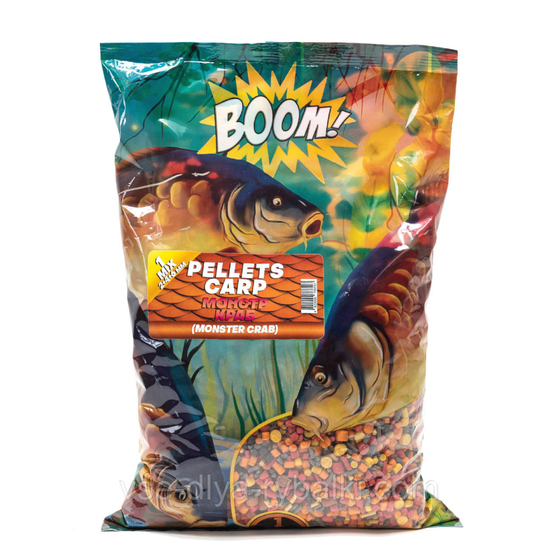 Пеллетс Карповий МІХ 1 — Монстр краб