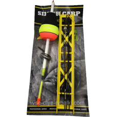 Снасть “Вбивця толстолоба“ рамка мерседес “SILVER CARP“