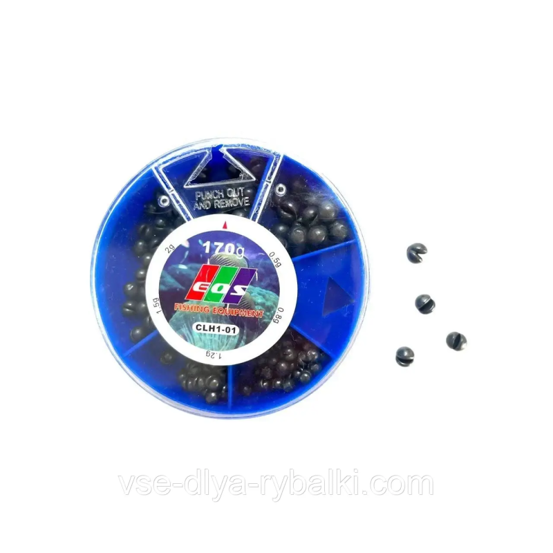 Набір грузил EOS CLH1-01 170 грм м“який совець