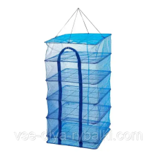 Сушарка для риби, фруктів, грибів 5 полиць 50*50