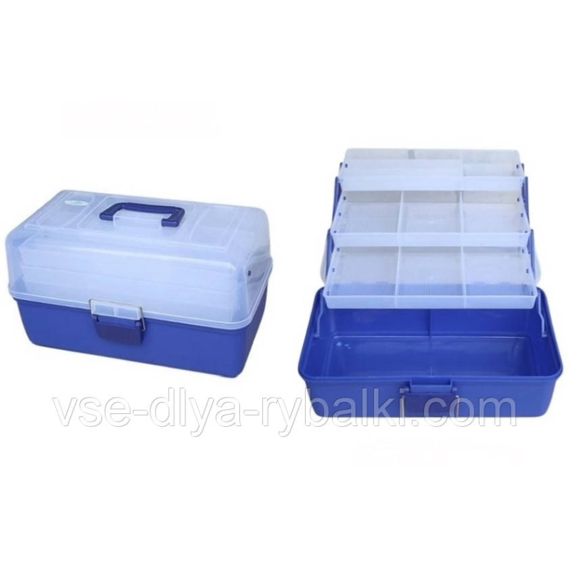 Ящик для снастей 3 полиці