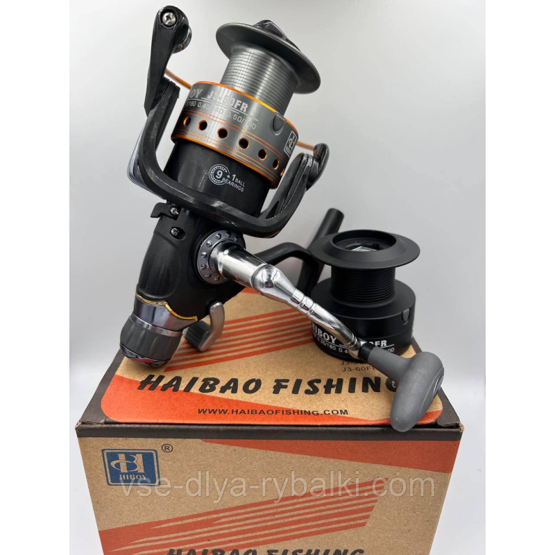 Котушка Hiboy J3FR-50 з бейтранером 9+1 підшипників