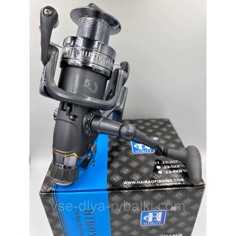 Котушка Hiboy J3-40 з бейтранером 5 підшипників