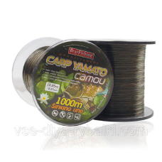 Волосінь коропова Bratfishing Carp Yamato camou 0,25 mm 1000m