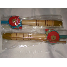 Зимова вудка “Клювання“ дерев“яна ручка