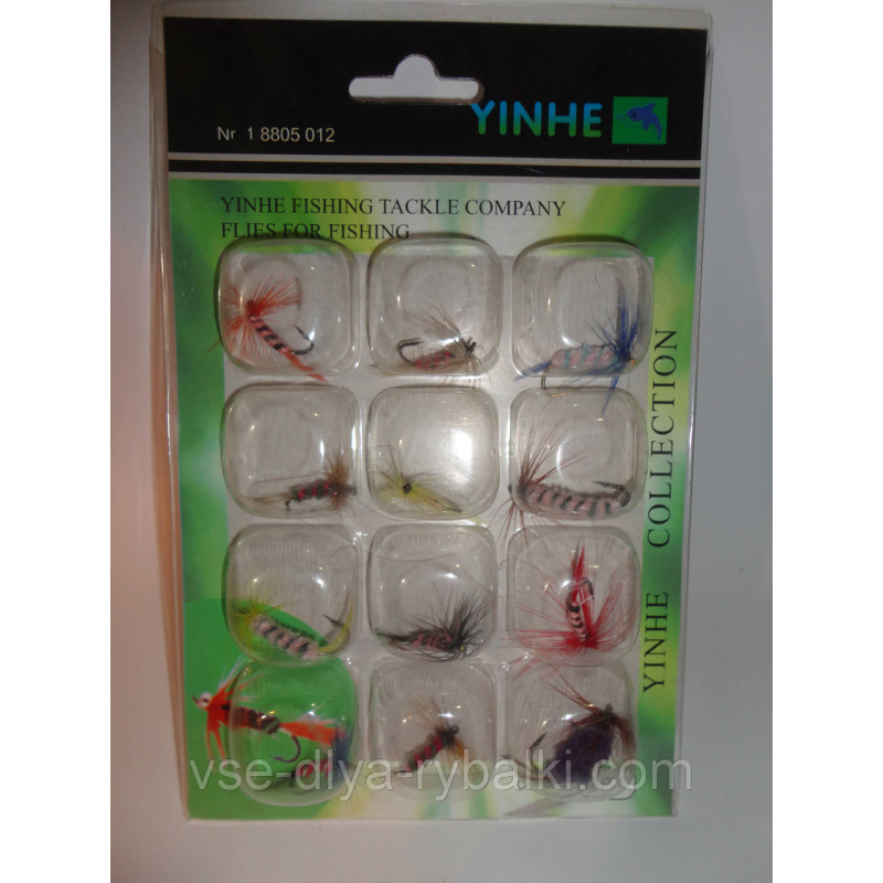 Набір мушок 12шт