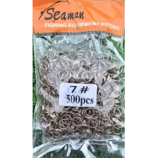 Заводні кільця 500шт № 7