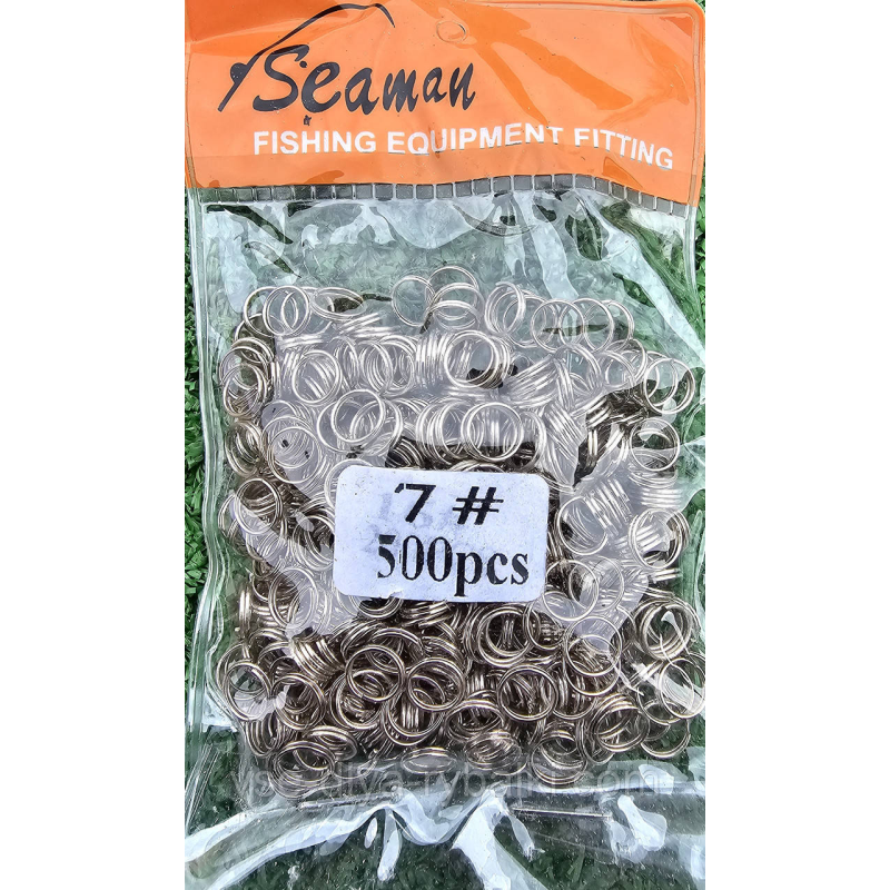 Заводні кільця 500шт № 7