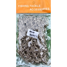 Заводні кільця 500шт № 8